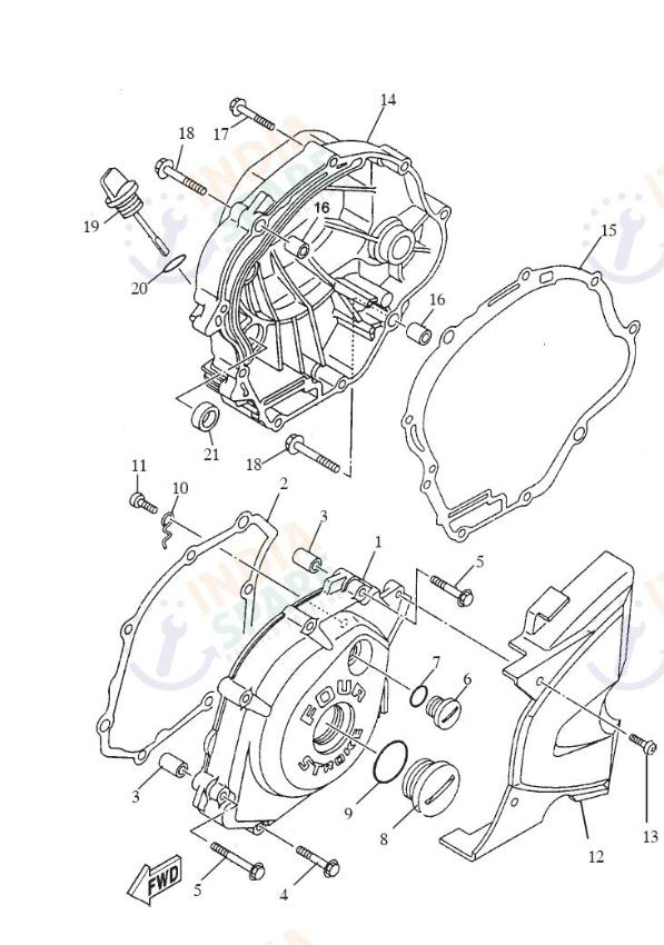 CRANKCASE COVER 1